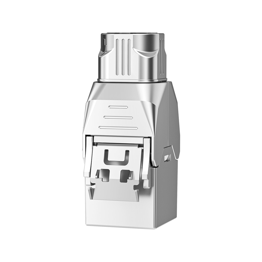 Cat.8 Shielded Toolless RJ45 Keystone Jack