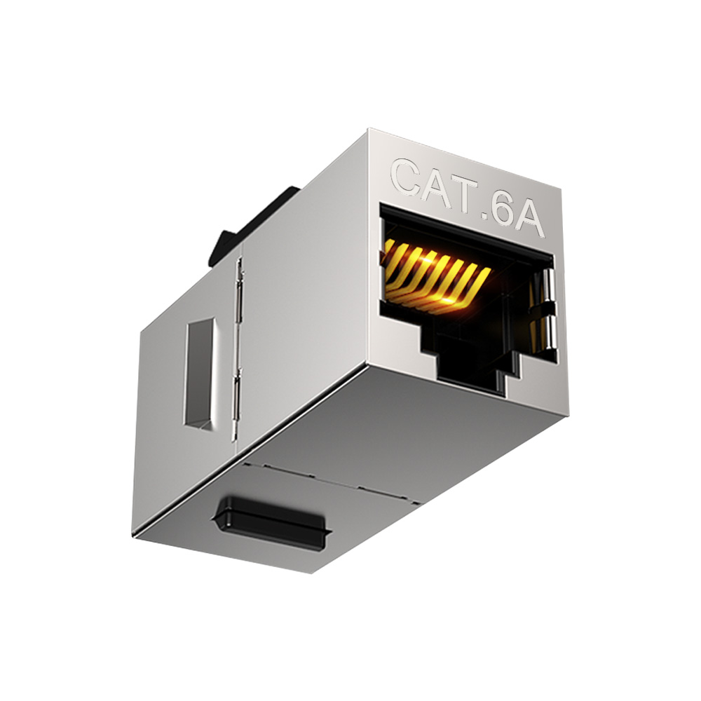 Multi-Category Shielded RJ45 In-Line Coupler