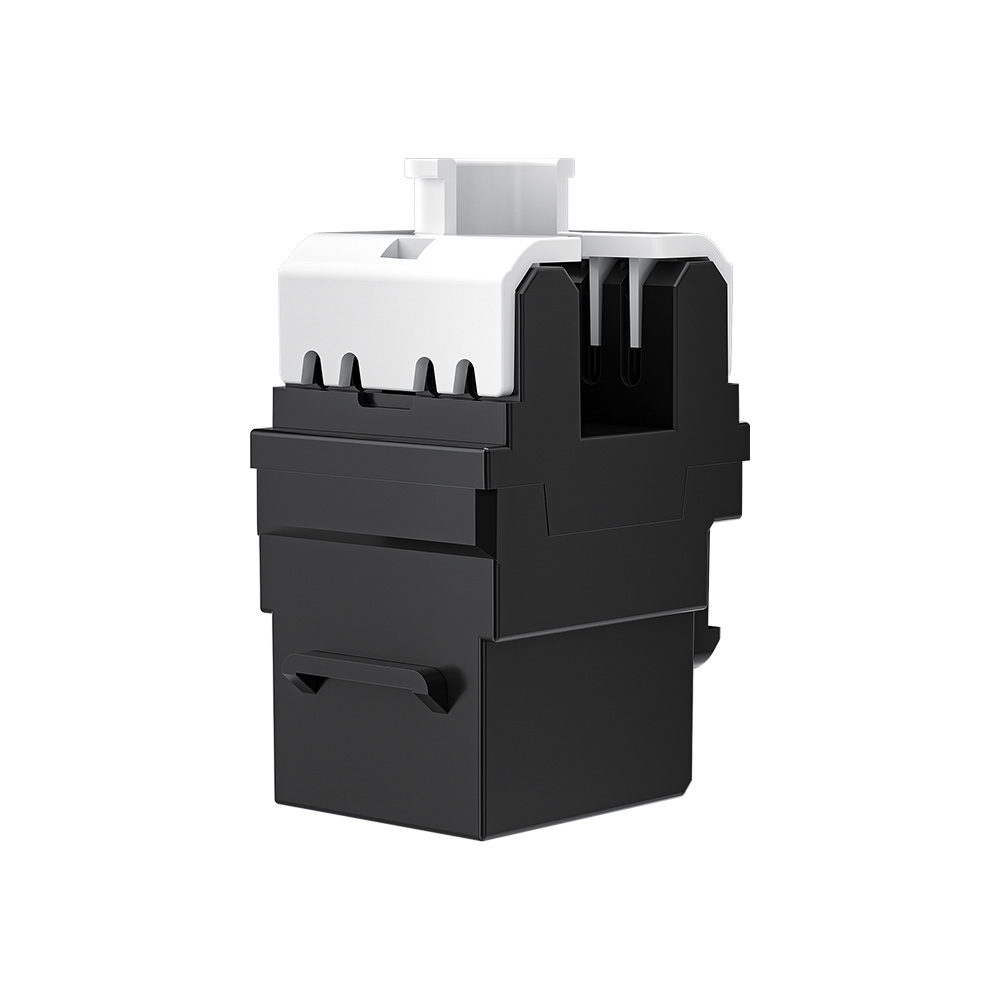 180° Toolless UTP RJ45 Keystone Jack