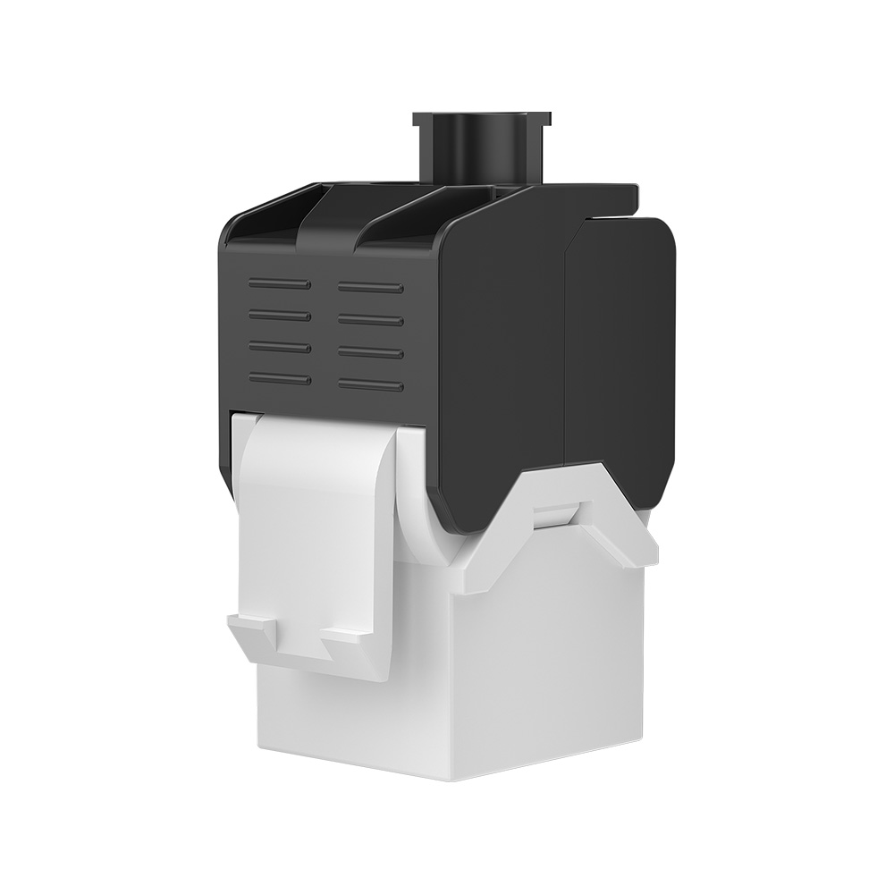 Twin-Rib Toolless UTP RJ45 Keystone Jack