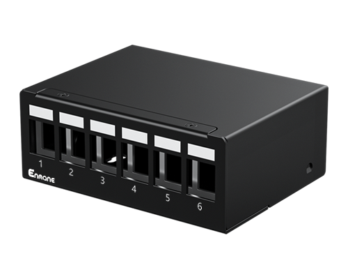 1U 6 Port-FTP Blank Patch Panel