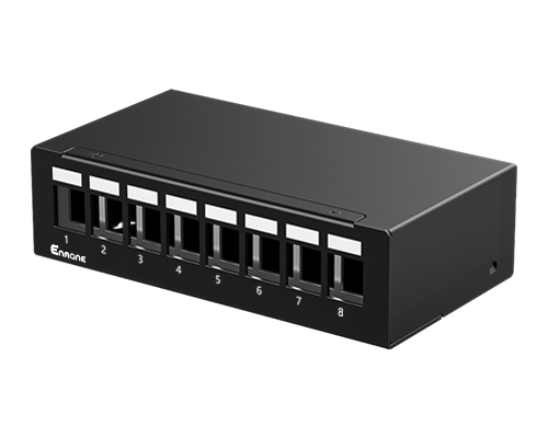 1U 8 Port-FTP Blank Patch Panel