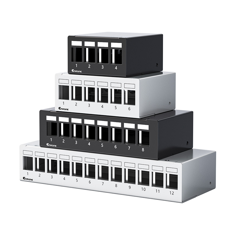 1U 6 Port-FTP Blank Patch Panel