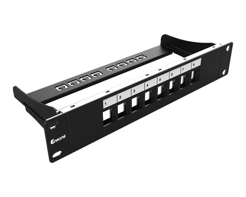 1U 8 Port-FTP Blank Patch Panel