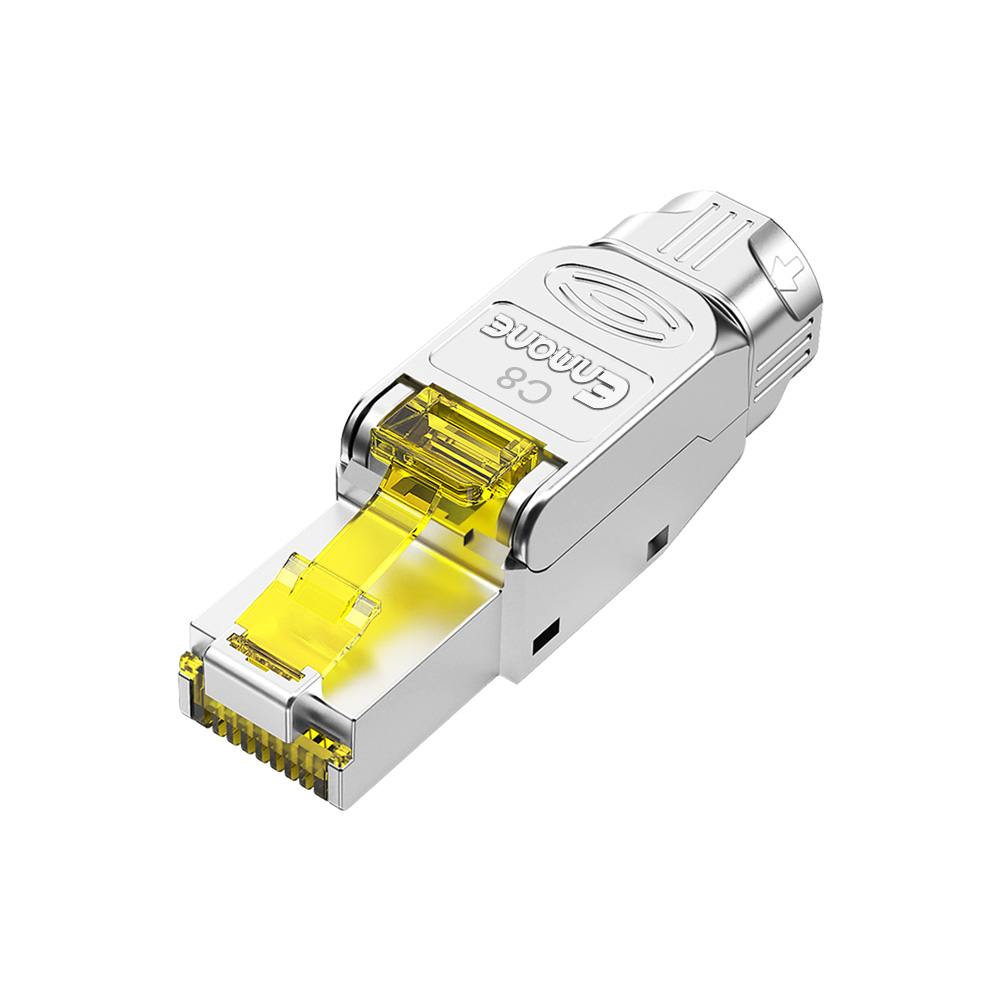 Ultra-Short Toolless Shielded FTP RJ45 Modular Plug