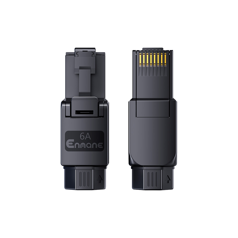Ultra-Short Toolless CAT.6A UTP RJ45 Modular Plug