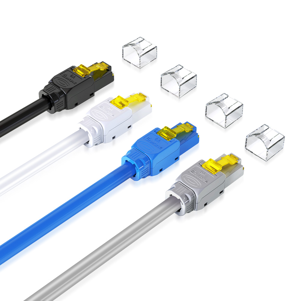 Ultra-Short Toolless CAT.6A UTP RJ45 Modular Plug