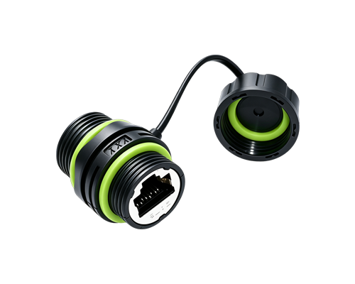 M20 Cat.6/Cat.6A Waterproof Panel Receptacle