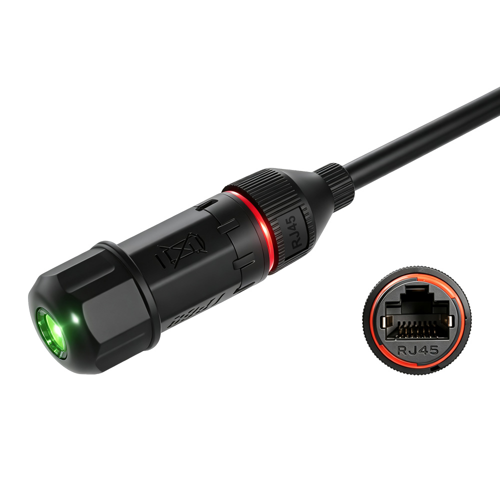M16 Cat.6 Waterproof Pigtail Connector
