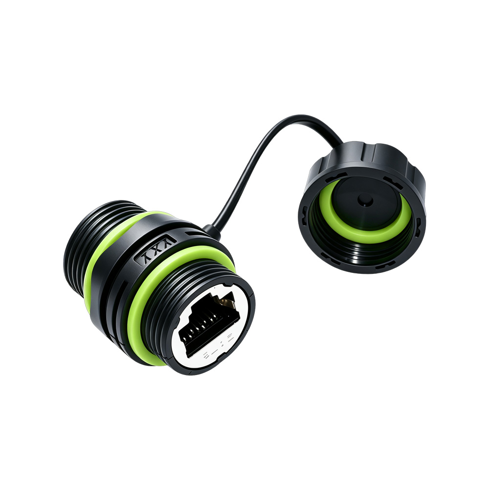 M20 Cat.6/Cat.6A Waterproof Panel Receptacle