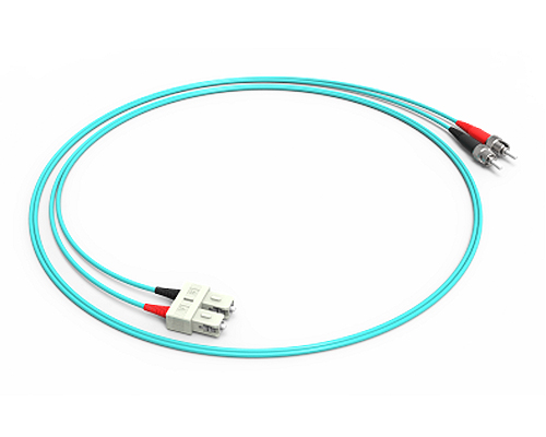 SC-ST Multimode Duplex Fiber Optical Patch Cord