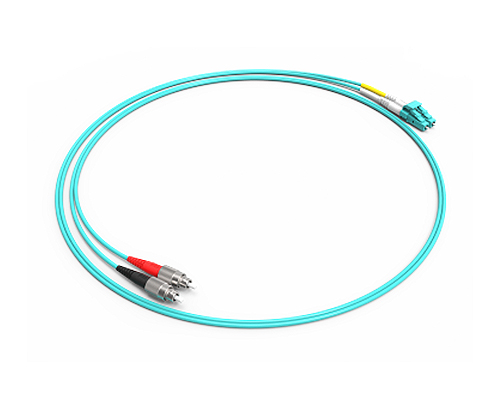 FC-LC Multimode Duplex Fiber Optical Patch Cord