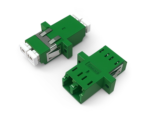 LC/APC Duplex Fiber Optic Adapter