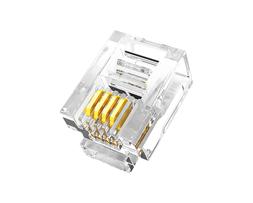 RJ11 6P4C 电话水晶头